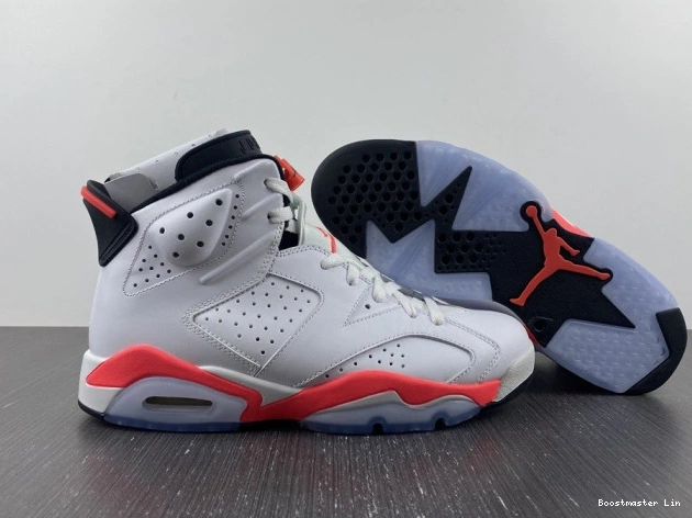 Bmlin (2014) 384664-123 Retro Infrared Jordan White 6 0707